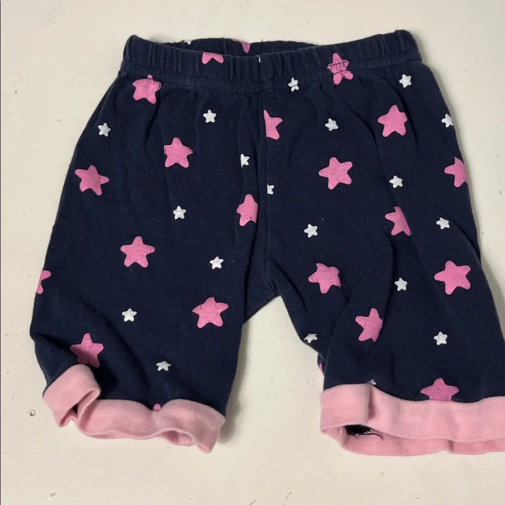 Set of 2 Little Bety 12-18M Matching Outfits Unicorn and Cat Patterned Set